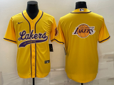 2025 MLB Los Angeles Lakers New Pattern Jersey