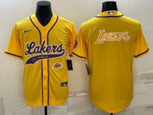 2025 MLB Los Angeles Lakers New Pattern Jersey
