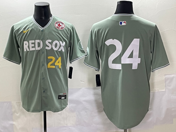 2025 MLB Boston Red Sox New Pattern Jersey