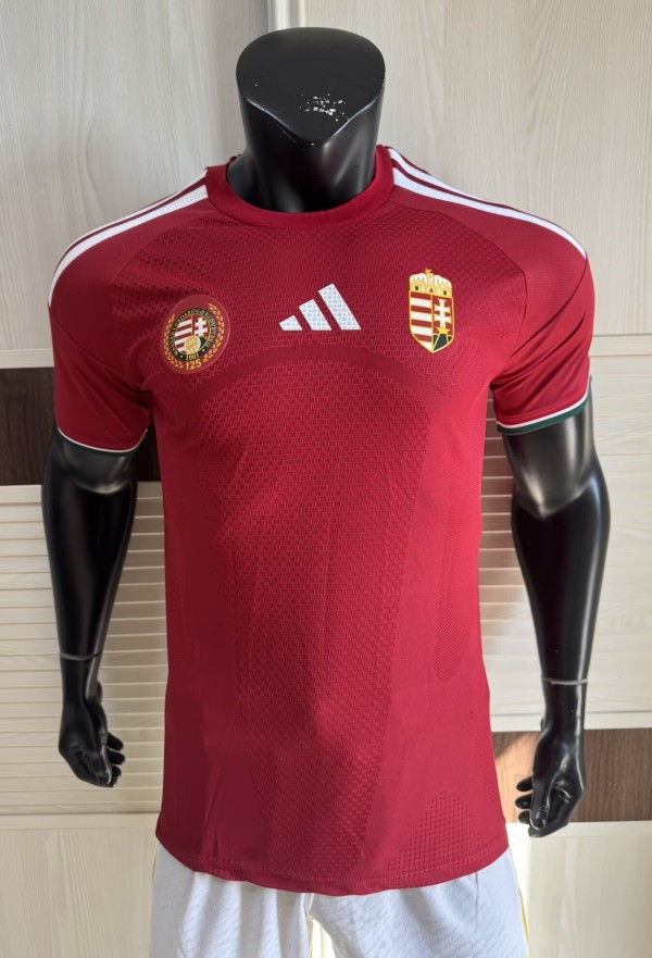 2026 Hungary Home Player Version Soccer Jersey