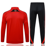 25-26 Flamengo High Quality Half Pull Tracksuit
