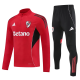 25-26 River Plate High Quality Half Pull Tracksuit