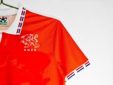 1996 Netherlands Home Retro Soccer Jersey