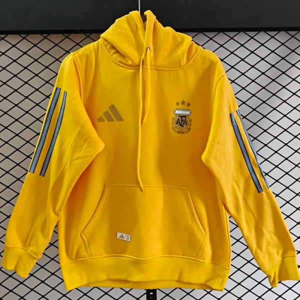 25-26 Argentina Yellow Hoody 黄色(加绒)
