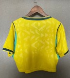 2026 Brazil Home Women Cheerleading Short-sleeved (女)