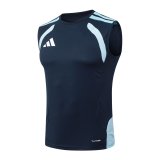 2026 AD Blue High Quality Player Version Tank Top And Shorts Suit (球员套装)