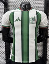 2026 Mexico White Green Special Edition Player Version Soccer Jersey