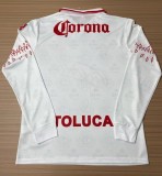 1996-1997 Toluca Away Long Sleeve Retro Soccer Jersey