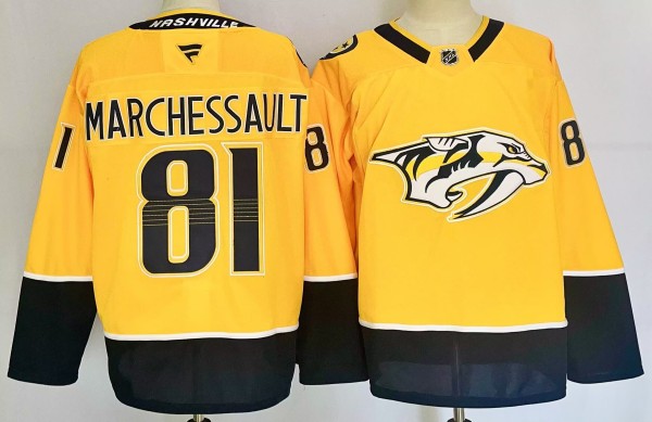 2026 NHL Nashville Predators New Pattern Jersey