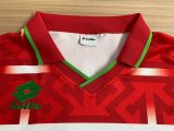 1994-1995 Morocco Home Long Sleeve Retro Soccer Jersey
