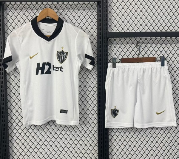 2026 Atletico Mineiro Away Kids Soccer Jersey