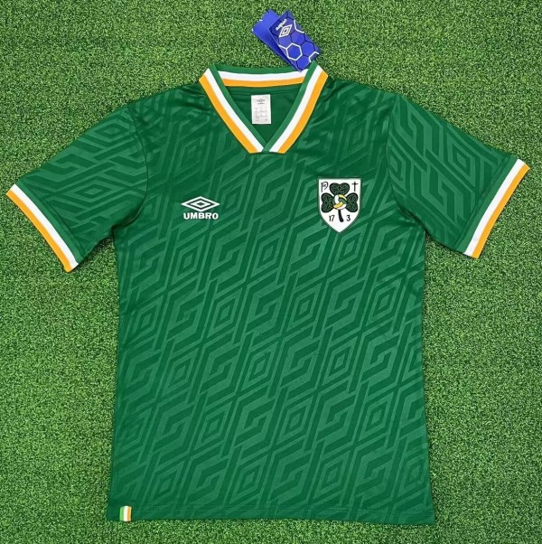 26-27 Ireland Green Commemorative Edition Fans Soccer Jersey