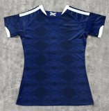 2026 World Cup Scotland Home Women Fans Soccer Jersey (女)
