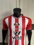 25-26 Sunderland Home Player Version Soccer Jersey