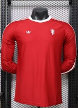 2026 Man Utd Red Special Edition Long Sleeve Player Version Training shirts*长袖球员