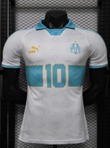 25-26 Marseille King Series #10 White Player Version Soccer Jersey