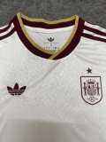 2026 World Cup Spain Away Women Fans Soccer Jersey (女)