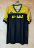 26-27 Ghana Yellow Black Special Edition Fans Soccer Jersey