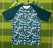 26-27 Portugal Green Training Shirts