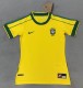 1998 Brazil Home Women Retro Soccer Jersey (女)