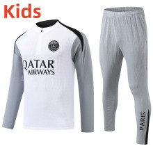 26-27 PSG High Quality Kids Half Pull Tracksuit