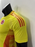 24-25 Colombia Home Player Version Soccer Jersey