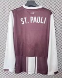 26-27 St. Pauli Special Edition Long Sleeve Fans Soccer Jersey（长袖）