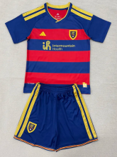 26-27 Real Salt Lake Home Kids Soccer Jersey