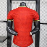 2026 World Cup Belgium Home Player Version Soccer Jersey