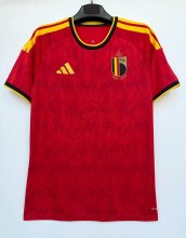 2026 World Cup Belgium Home Fans Soccer Jersey 1:1 Thai Quality