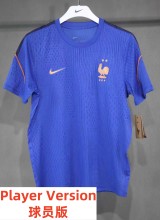 26-27 France Blue Player Version Training shirts