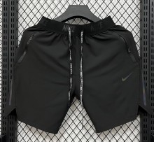 2026 NK Black Casual Short Pants