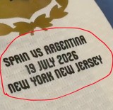 2026 World Cup Argentina Home Player Version Soccer Jersey