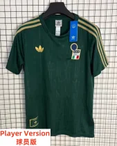 26-27 Italy Green Player Version Training shirts