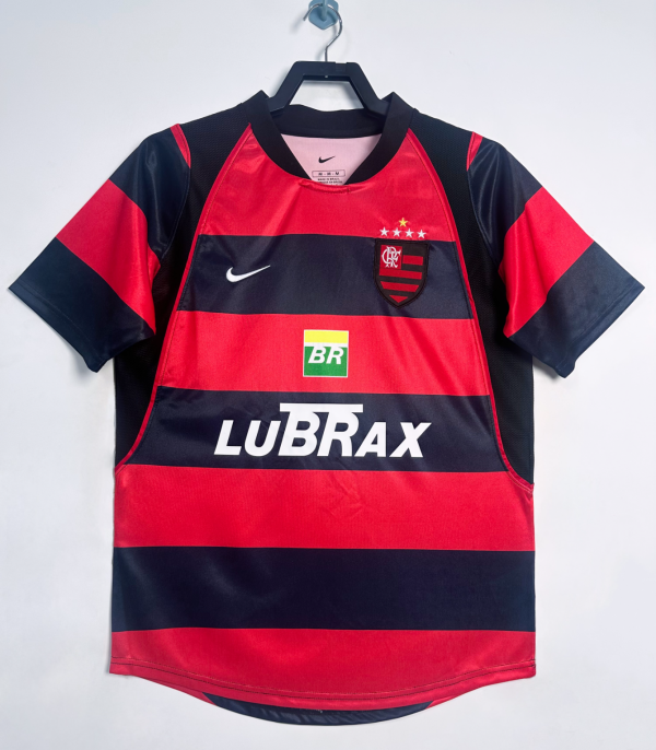 2003-2004 Flamengo Home Retro Soccer Jersey