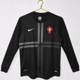 2012 Portugal Third Long Sleeve Retro Soccer Jersey