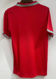1988-1989 Napoli Third Red Retro Soccer Jersey