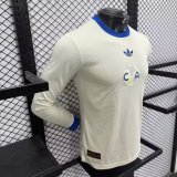 26-27 Club America Yellow 110th Anniversary Edition Long Sleeve Player Version Soccer Jersey*长袖球员