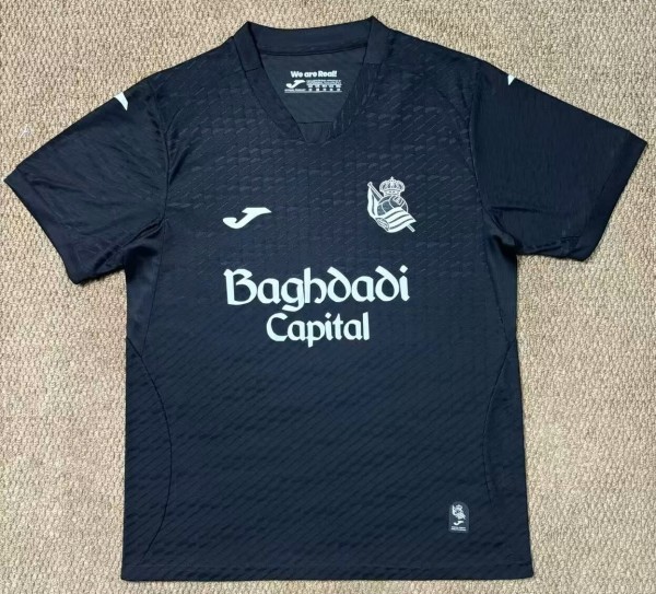 26-27 Real Sociedad Away Fans Soccer Jersey