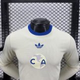 26-27 Club America Yellow 110th Anniversary Edition Long Sleeve Player Version Soccer Jersey*长袖球员