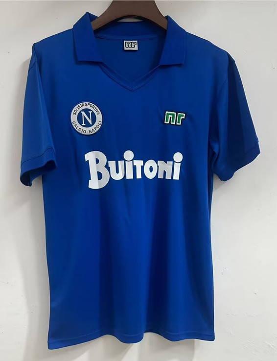 1985-1986 Napoli Home Retro Soccer Jersey