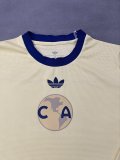 26-27 Club America Yellow 110th Anniversary Edition Long Sleeve Fans Soccer Jersey (长袖)
