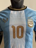 26-27 Argentina Messi Farewell Match Signature Version Player Version Soccer Jersey