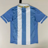 2012 Argentina Home Retro Soccer Jersey