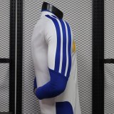 26-27 Boca Juniors White Long Sleeve Player Version Soccer Jersey*长袖球员