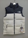2026 TNF White New Pattern Vest Cotton Jacket