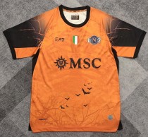 25-26 Napoli Orange All Saints' Day Fans Soccer Jersey