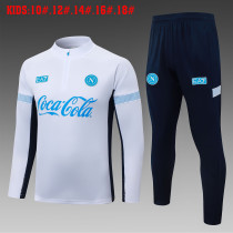26-27 Napoli High Quality Kids Half Pull Tracksuit 26-27 Napoli High Quality Kids Half Pull Tracksuit