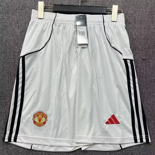 25-26 Man Utd Home Shorts Pants