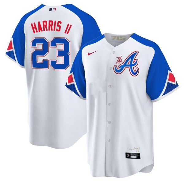 2024 MLB Atlanta Braves New Pattern Jersey